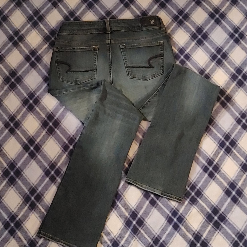 American Eagle Super Stretch Kick Boot jeans